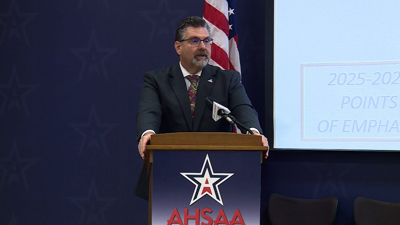 AHSAA executive director Heath Harmon tackles NIL, transfer issues in year two