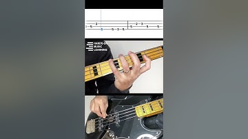 LEGENDARY Motown Bass Line for Beginners (Play Along Tabs in Video)