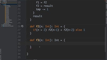 18) Scala Fibonacci and tailrec