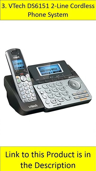 Best Cordless Phone For Business TOP 03: Best cordless phones for business 2022 - YouTube