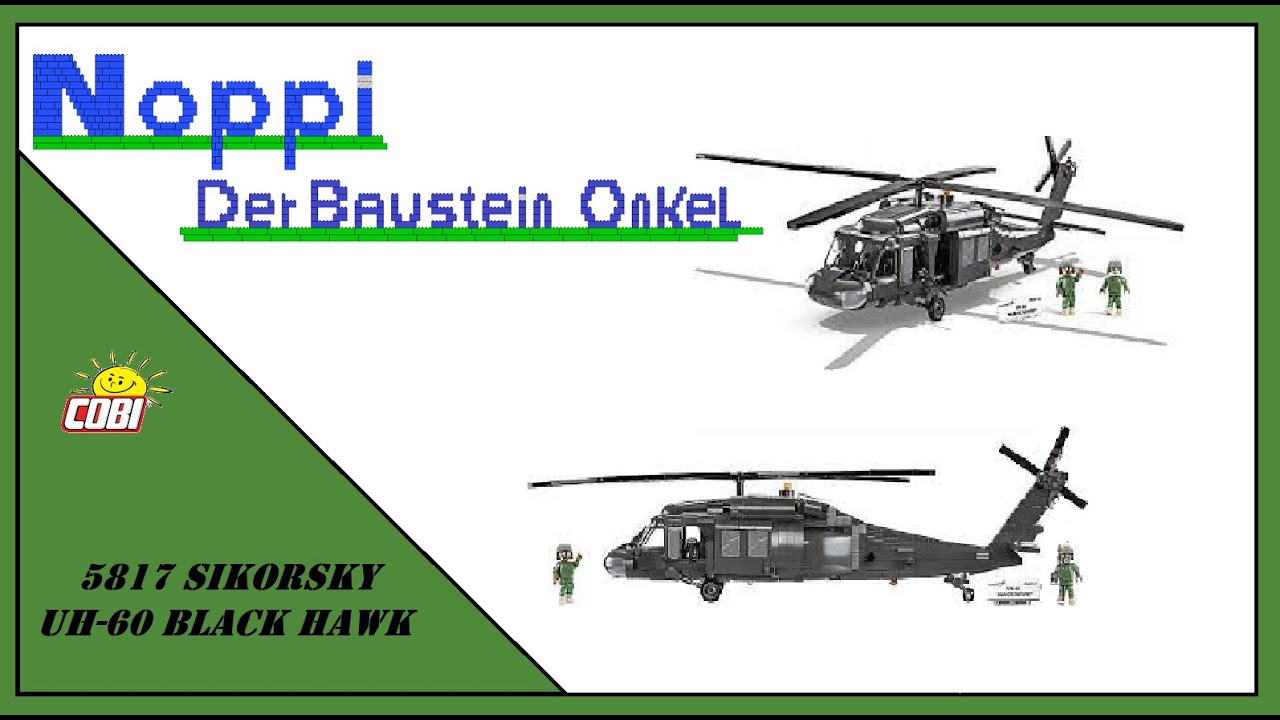 Cobi 5817 - Hélicoptère Sikorsky UH-60 Blackhawk (Jeu de Construction) - Autres jeux de construction - Achat & prix