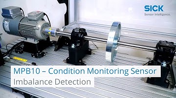 How to detect an imbalance on rotating machinery with the MPB10 – condition monitoring sensor