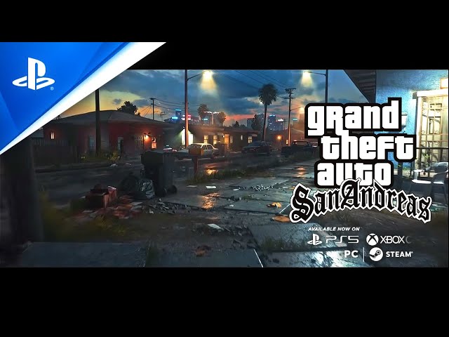 Watch How Good Grand Theft Auto: San Andreas Looks in This UE 5 Remake 