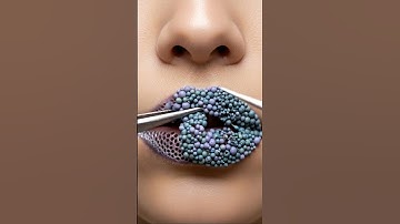 “THIS Lip Texture Peel Is Breaking The Internet 😳💥 | Ultra Macro 8K” #trypophobia #asmr