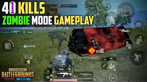 Pubg mobile lite new Zombie mode gameplay ll 0.19 update