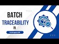 Batch Traceability in TechCognics ERP | Track Every Production Batch Easily | TechCognics ERP