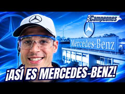 DIEGO AZAR and a tour of the MERCEDES-BENZ "JUAN MANUEL FANGIO" plant