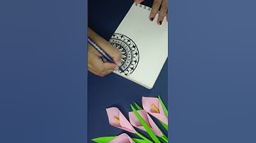 Mandala art basic | Mandala Art Basics for Beginners | Step by step perfect Mandala Grid Tutorial 3