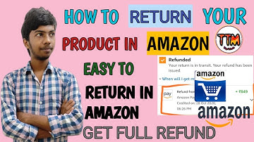 How to return product in amazon  | return or replacement items in amazon | telugu techmate|