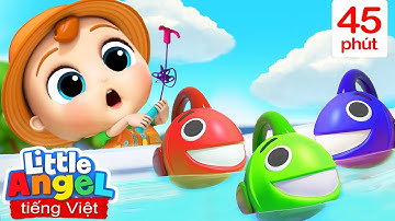Cuộc Thi Câu Cá | Baby John Câu Cá | Little Angel Tiếng Việt