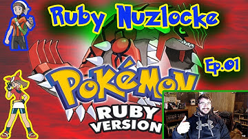 Pokemon Ruby Randomized Nuzlocke!! FIRST RANDOMIZER!!! Ep. 01