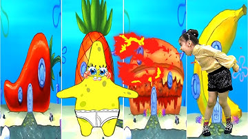 Spongetrick Lives In Many Things with Dominika