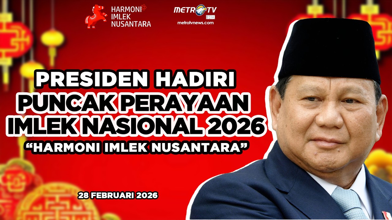 BREAKING NEWS - PUNCAK PERAYAAN IMLEK NASIONAL 2026 “HARMONI IMLEK NUSANTARA”