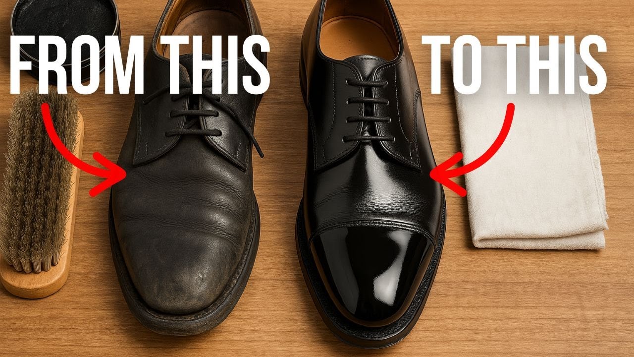 Может ли изношенная кожаная обувь снова выглядеть новой?