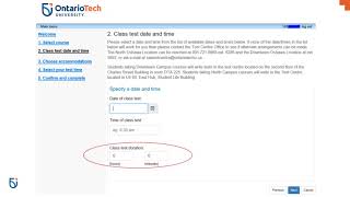 How to Book a Test, Midterm, or Quiz - Student Accessibility Services