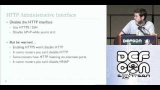 Details DEFCON 18: How to Hack Millions of Routers 3/3 News