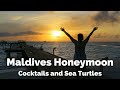 HONEYMOON IN THE MALDIVES: Cocktails and Sea Turtles