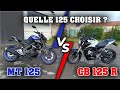 Honda cb125r vs yamaha mt125 guide dachat