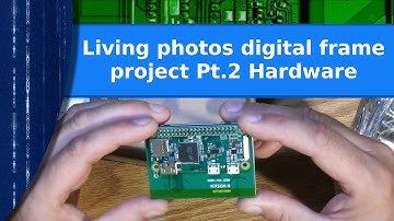 Electronics - My living photos digital picture frame build. The hardware.