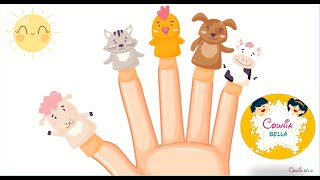 Πέντε Δαχτυλάκια Ζωάκια Παιδικό Τραγούδι Counia Bella