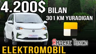 4200$ BILAN CHANGAN BEN BEN ELEKTROMOBILI! YANDEX UCHUN ENG ARZON ELEKTROMOBIL