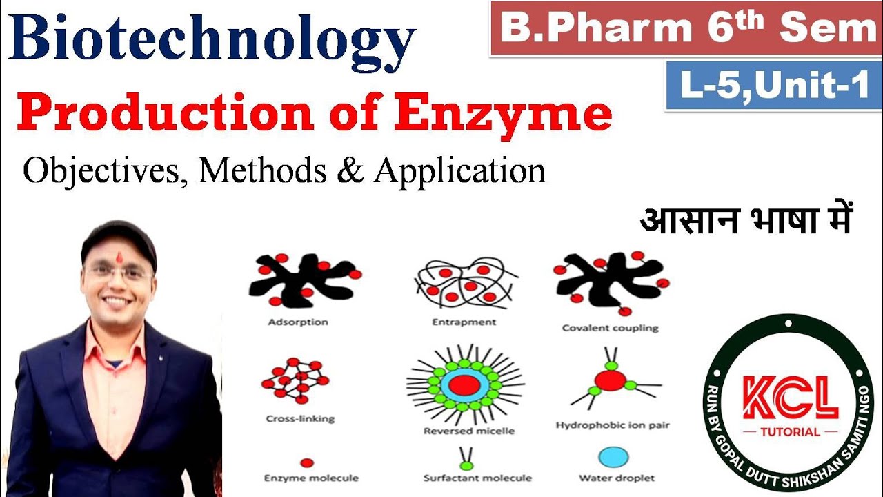 Production of Enzymes, Semi Solid & Submerged culture, Fermenter /L-5 Unit-1 Biotechnology 6th Sem