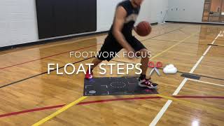 Famous Footwork Focus: Float Steps 🎒✂️🏀 Elite basketball move!!!! Net Worth