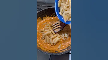 5 mins recipe cream pasta 🍝