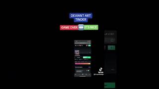DEVIANT ART TINDER #shorts DEVIANT ART TINDER #shorts