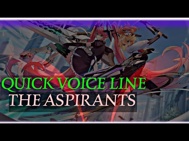 The Aspirants Quick Voice Lines, Layla and Fanny | MLBB class=