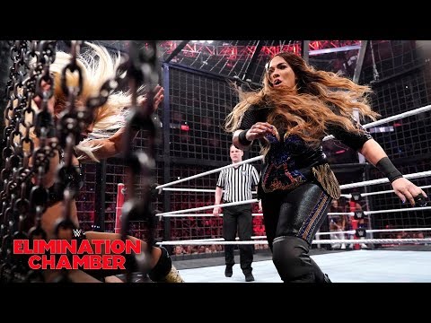 Six teams fight tooth-and-nail to make women's tag team history: WWE Elimination Chamber 2019