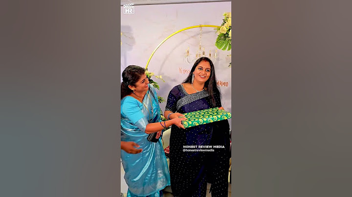 ഗിഫ്റ്റിന്റെ ഭാരവും വീതിയും കൃത്യമായി അളക്കുന്ന ദിവ്യ ശ്രീധർ KRIS VENUGOPAL DIVYA SREEDHAR #marriage