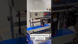 vertical sealing machine | standing pouch sealing machine | Band sealer machine