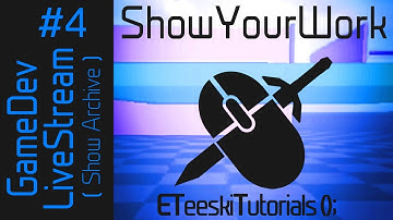 ShowYourWork - Game Development and Unity3D (Mar9 