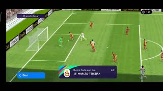 Hi̇leci̇ Raki̇be Kendi̇ Kalesi̇ne Gol Attirmak 👌 Pes 2021 Mobi̇le
