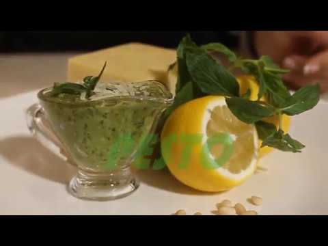 Video: Gailenes Ar Dārzeņiem Un Pesto Mērci