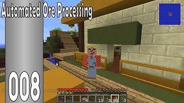 FTB Agrarian Skies - S01E08 - HOW TO Automated Ore Processing - #FrostFire