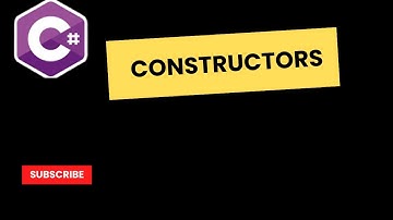 C# Tutorial 12 - Constructors | C# Tutorial For Beginners