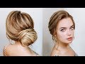 Simple textured bun for thin hair| How to make a textured hairstyle