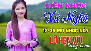 13-5 Nghe Liên Khúc Dân Ca Xứ Nghệ - Lỡ Hẹn Với Dòng Lam - LK Dân Ca Xứ Nghệ Phối Mới Nhất 2024