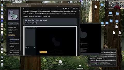 Exploratory data analysis with napari, scikit-image, and Jupyter