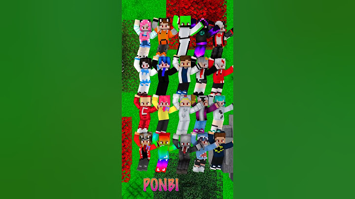 HỘI TỤ EM BÉ YOUTUBER MINECRAFT CÙNG ĐÚ TREND CON GÀ #shorts