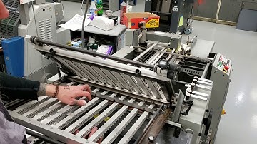 Setting up the Folder to fold Trifold