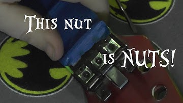 Most Complex Locking Nut Ever: Ibanez AH-10