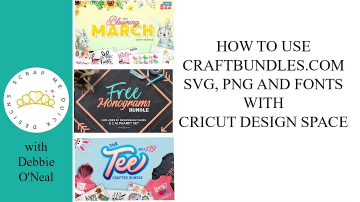 How to use CraftBundles.com Files and Fonts with C...