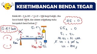 KESETIMBANGAN BENDA TEGAR FISIKA SMA KELAS 11