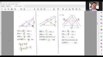lesson 2 medians of triangle follow
