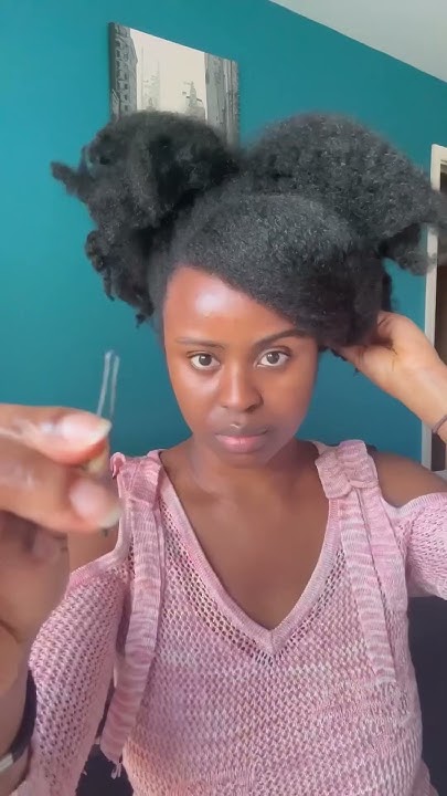  Styling an old braid out #shorts - YouTube