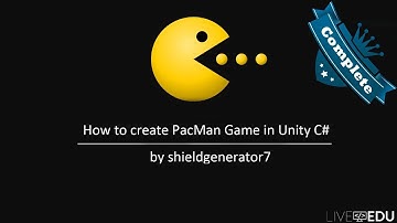 How To Create PacMan Game In Unity