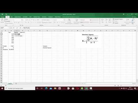 Video: Bitmiş ürünlerin Standardı Nasıl Hesaplanır